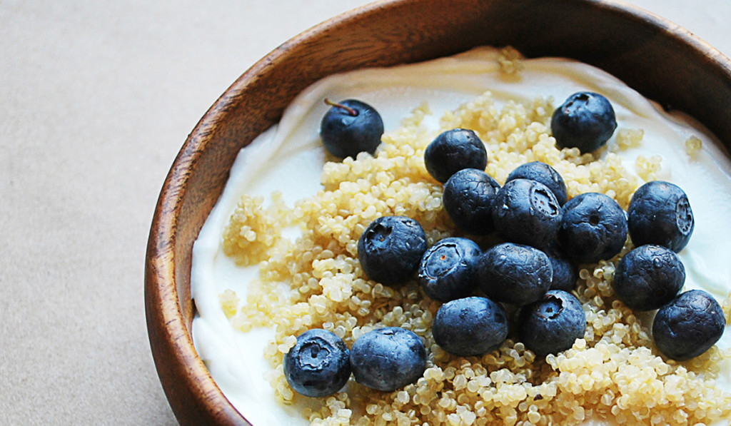 Siggi's Icelandic-style Yogurt: Skyr - Blueberry Quinoa Parfait