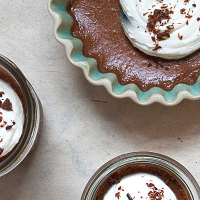 Pot de crème au chocolat